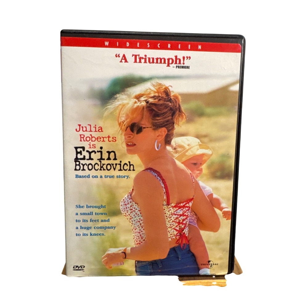 Erin Brockovich DVD Widescreen Julia Roberts Albert Finney Drama Movie